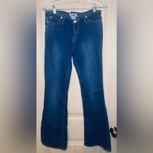 Y2K plugg  blue Jeans for woman